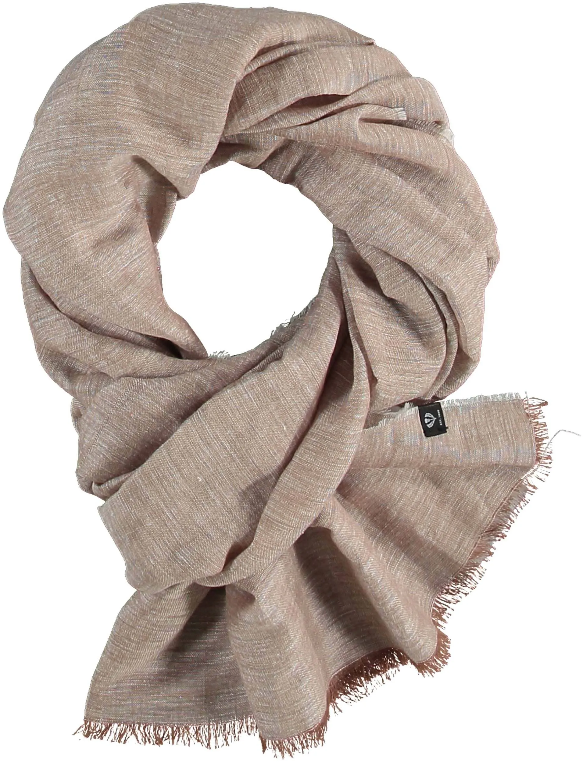 Solid Slub Hemp Cotton Scarf