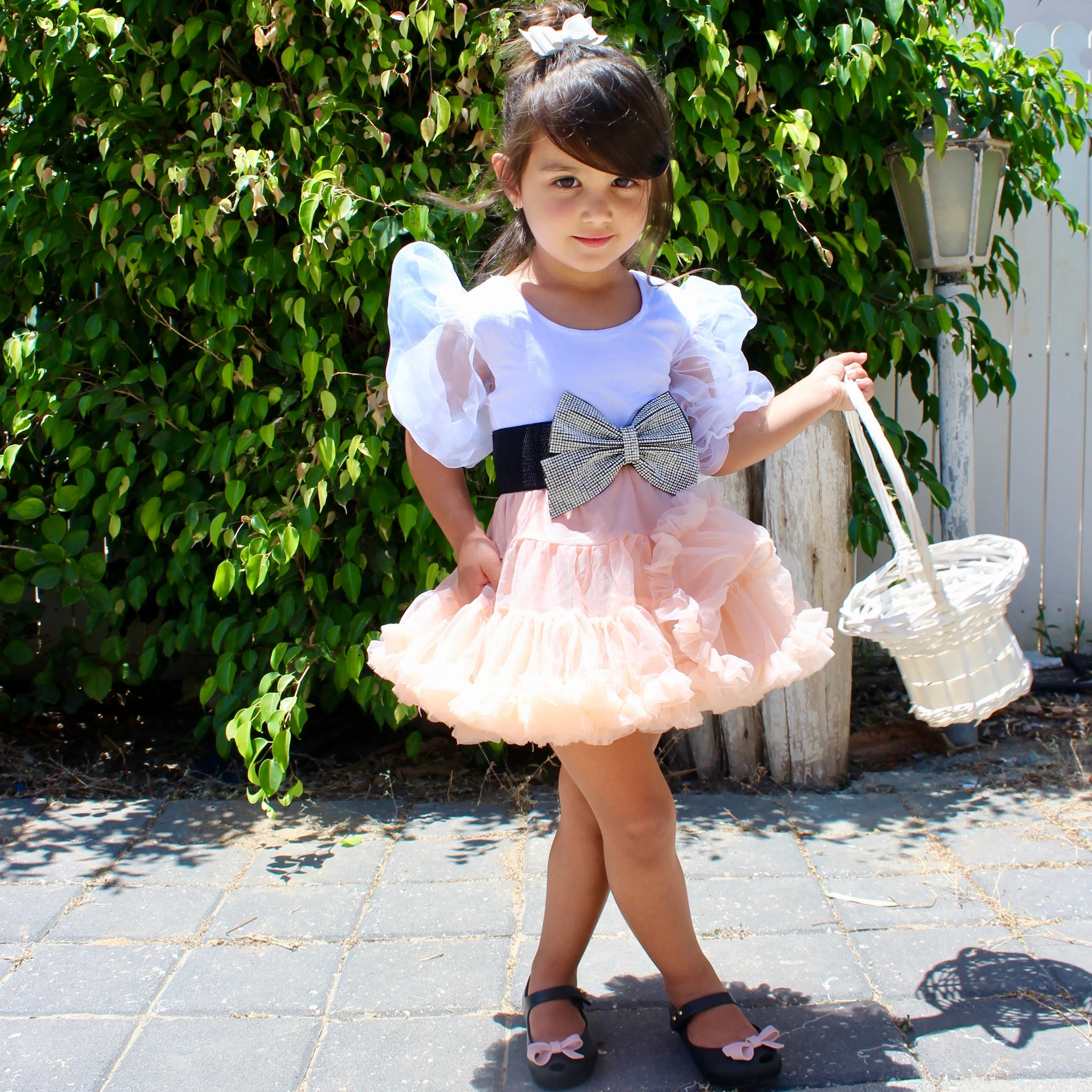 Sparkly Crystals Bling Bow Belt