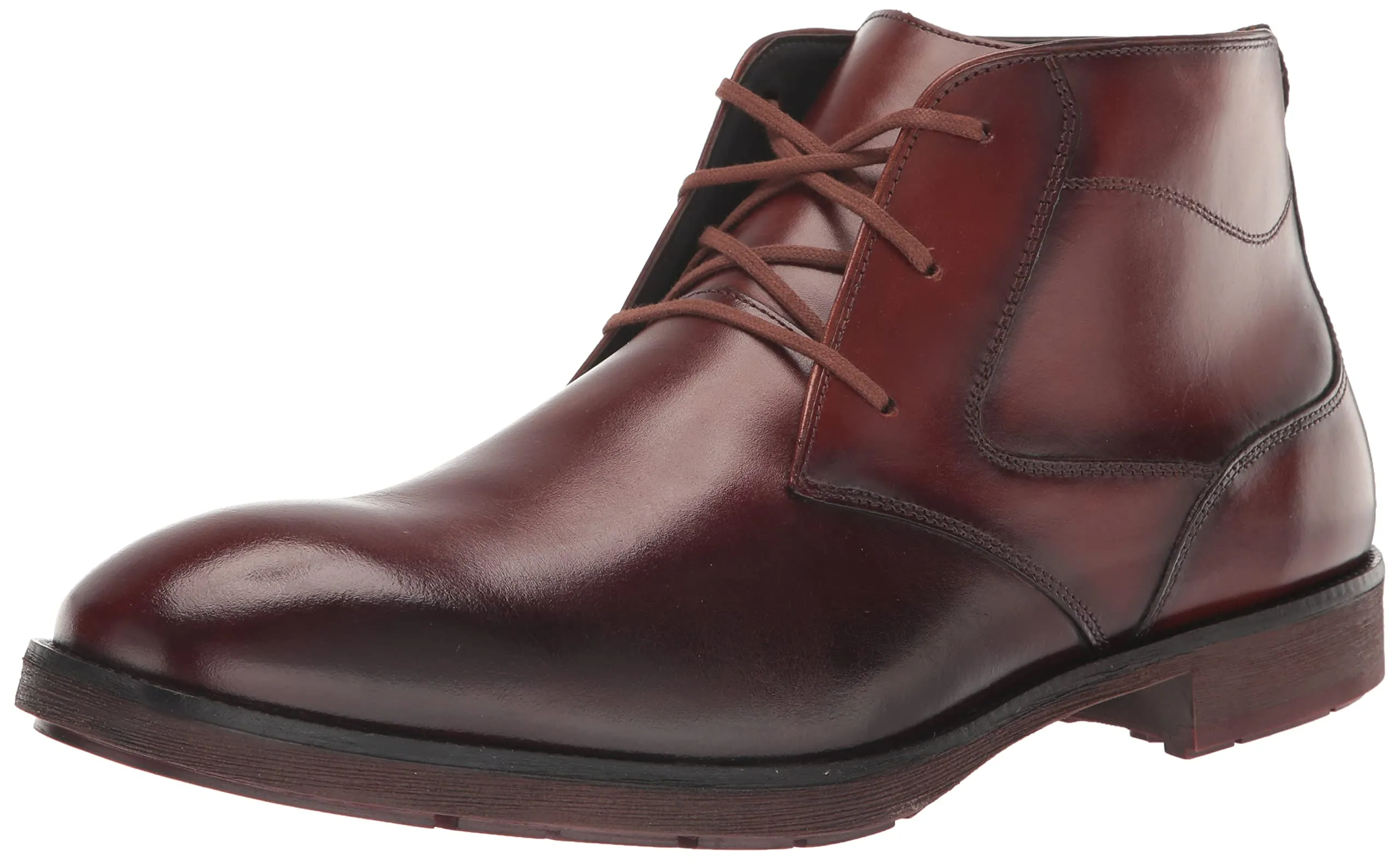 Stacy Adams Men's Kyron Chukka Boot, Cognac Smooth, 8