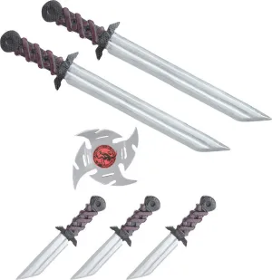 Stealth Ninja Belt Set Adult Costume Accessories