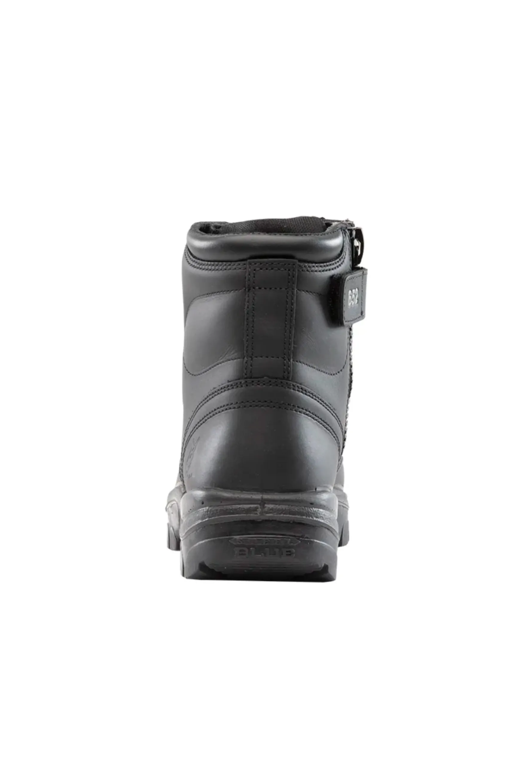 Steel Blue Argyle Zip Scuff Cap Boot
