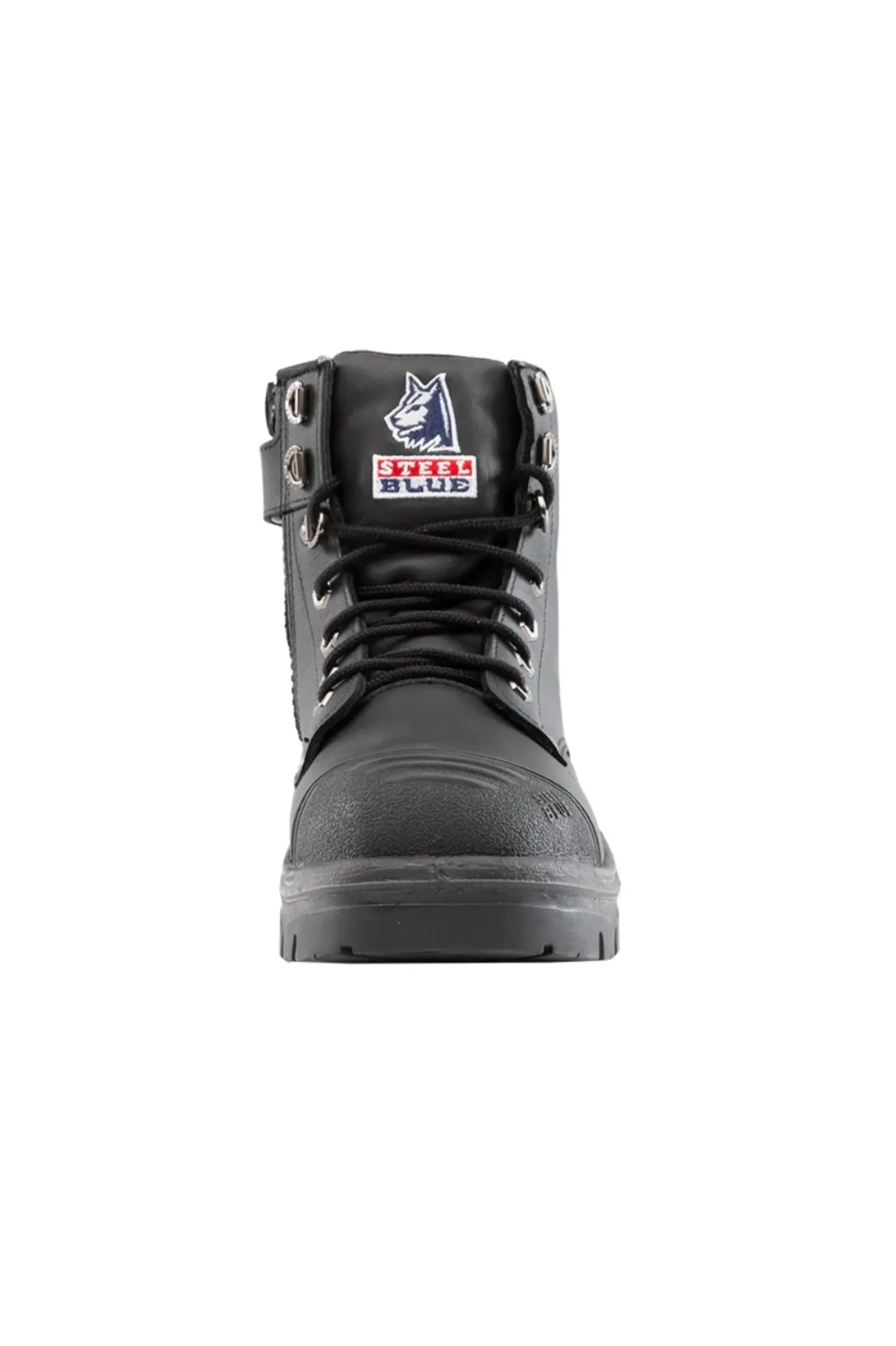 Steel Blue Argyle Zip Scuff Cap Boot