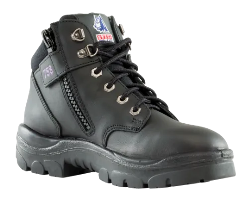Steel Blue Parkes Ladies Zip Sided Safety Boot 512758
