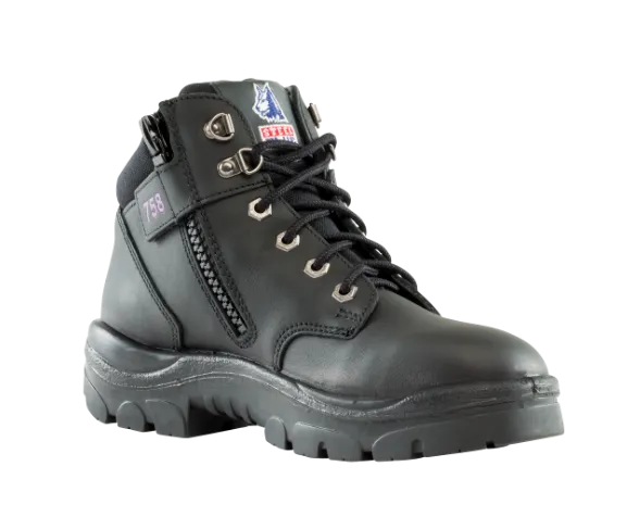 Steel Blue Parkes Ladies Zip Sided Safety Boot 512758