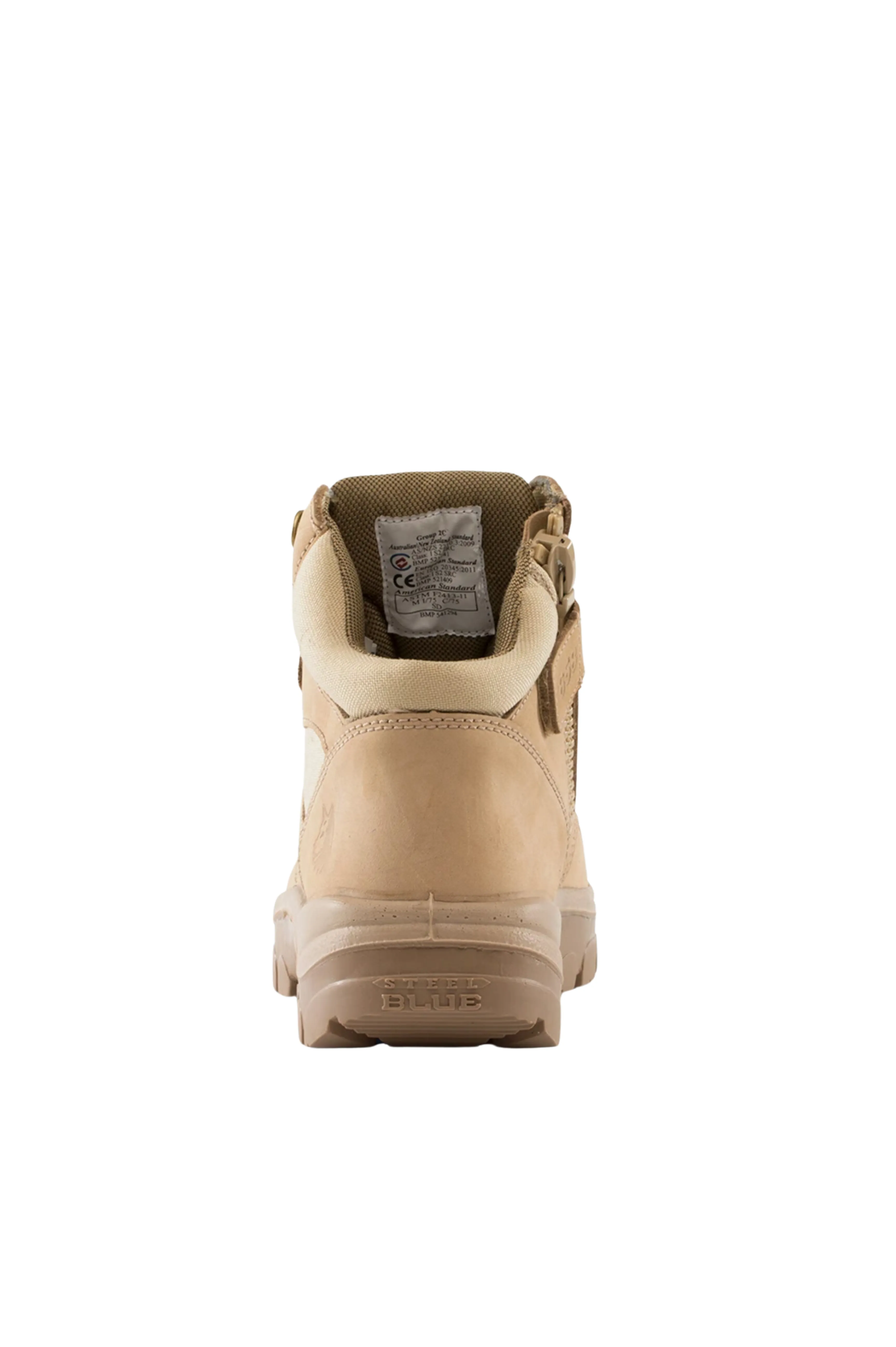 Steel Blue Parkes Zip Scuff Cap Boot