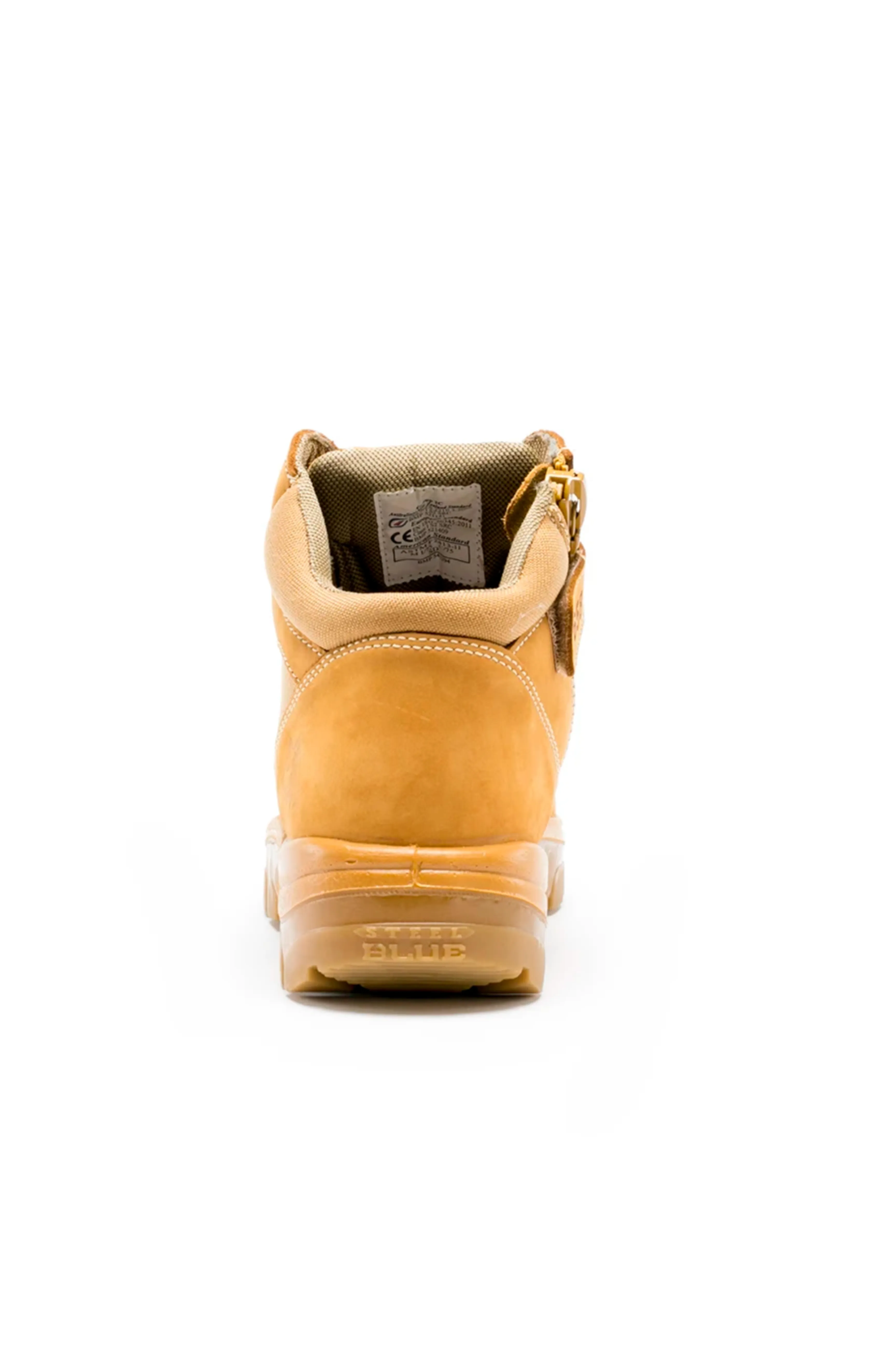 Steel Blue Parkes Zip Scuff Cap Boot
