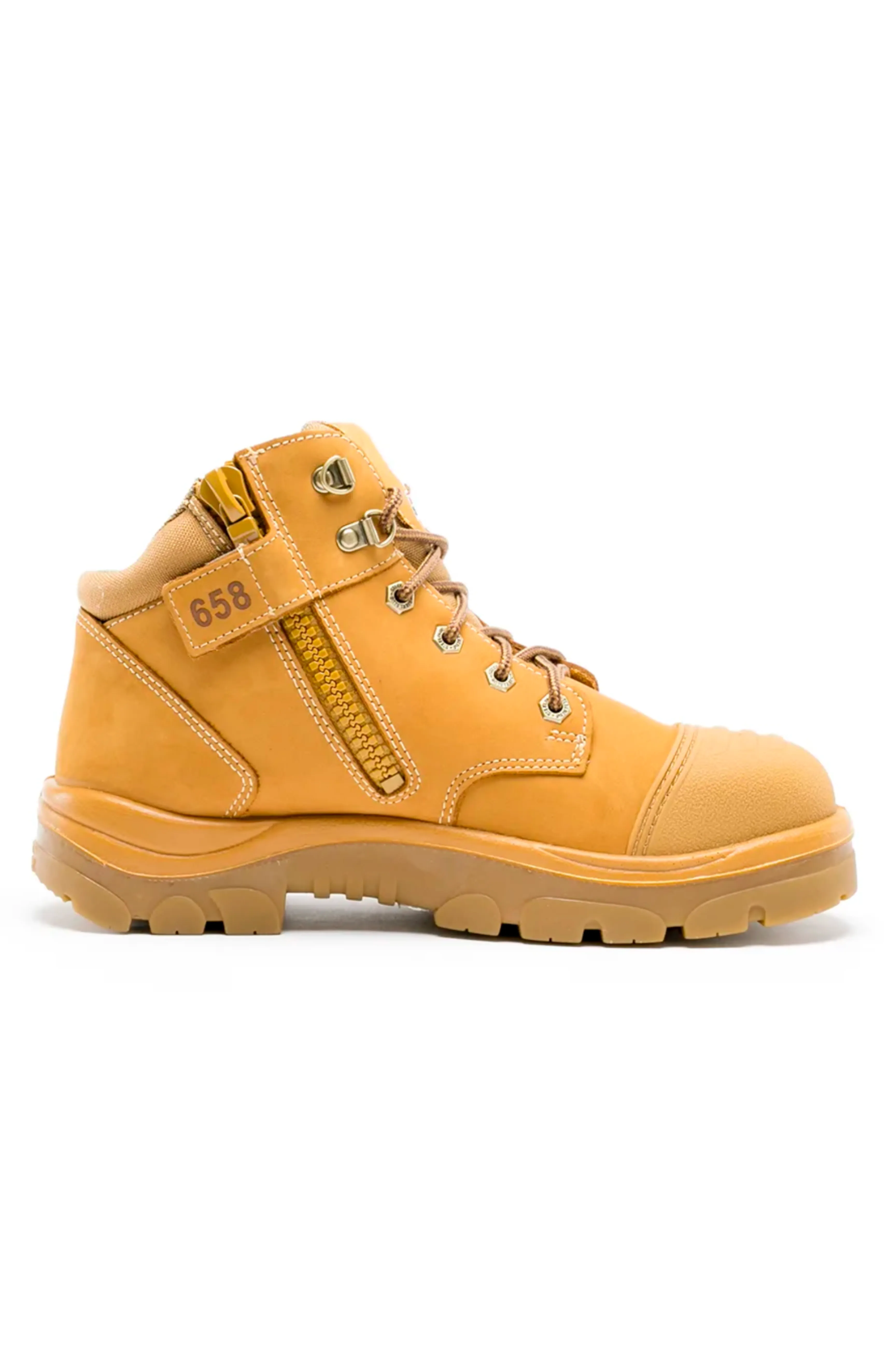 Steel Blue Parkes Zip Scuff Cap Boot