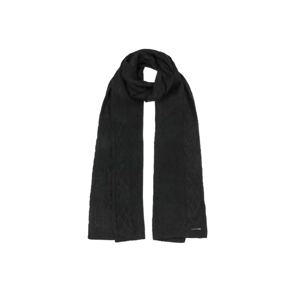 Stetson - Kentontown Cashmere Scarf - Accessories - Black