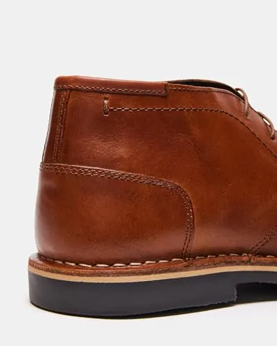 Steve Madden mens Harken chukka boots, Cognac, 8.5 US