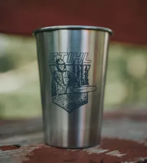 STIHL Stainless Steel Pint Glass