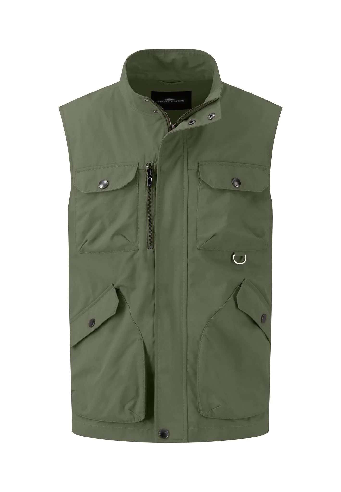 Stilvolle Outdoor-Weste im Utility-Look