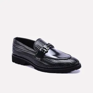 Stone Black Dress Loafers 0111122
