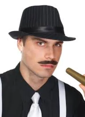 Striped Trilby Hat