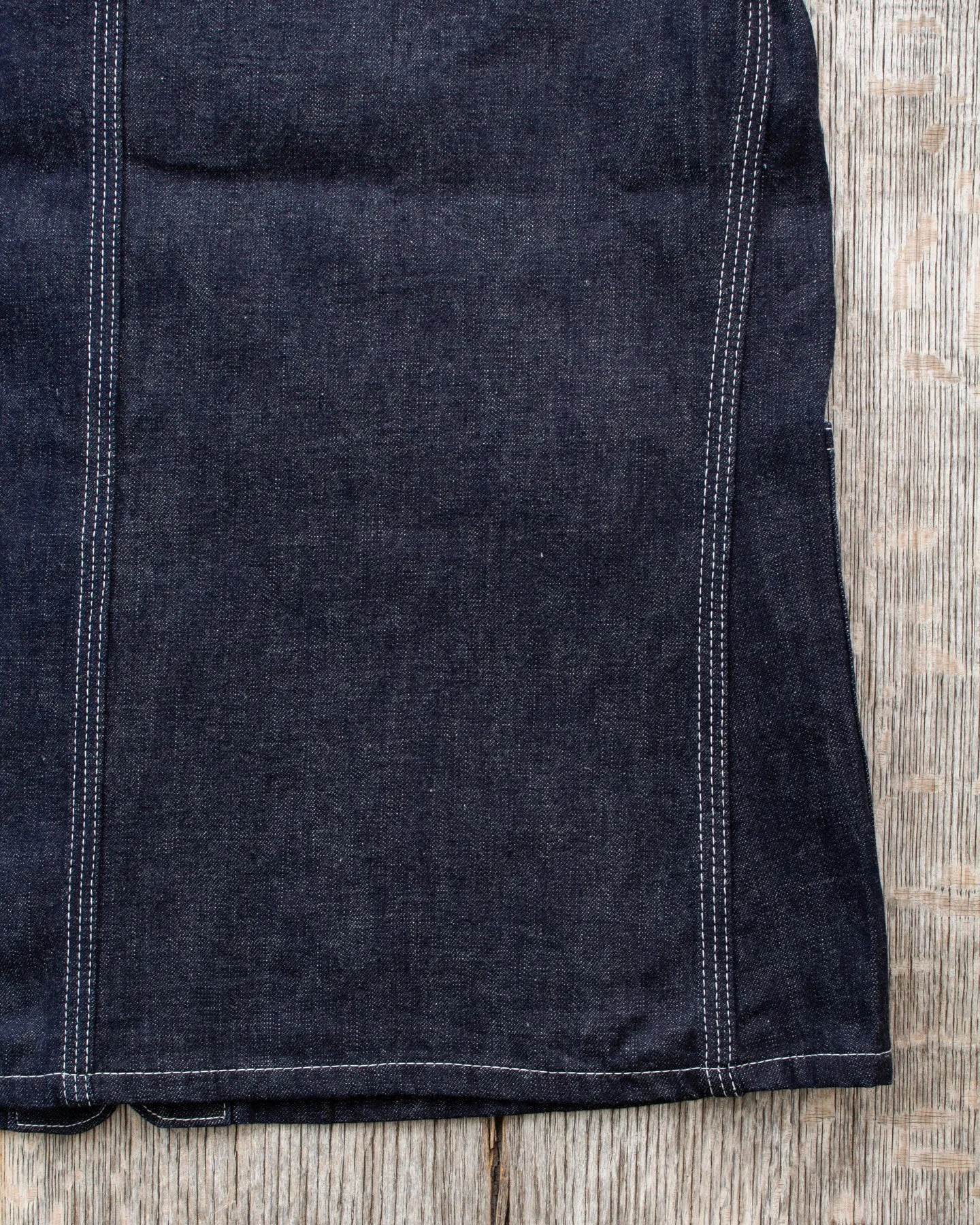 Sugar Cane & Co. Fiction Romance 11oz. Blue Denim 1920's Work Coat SC15503