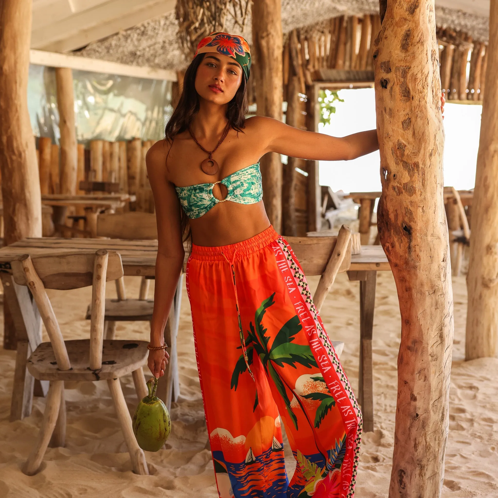 Summer Bandana Scarf - Golden Daze