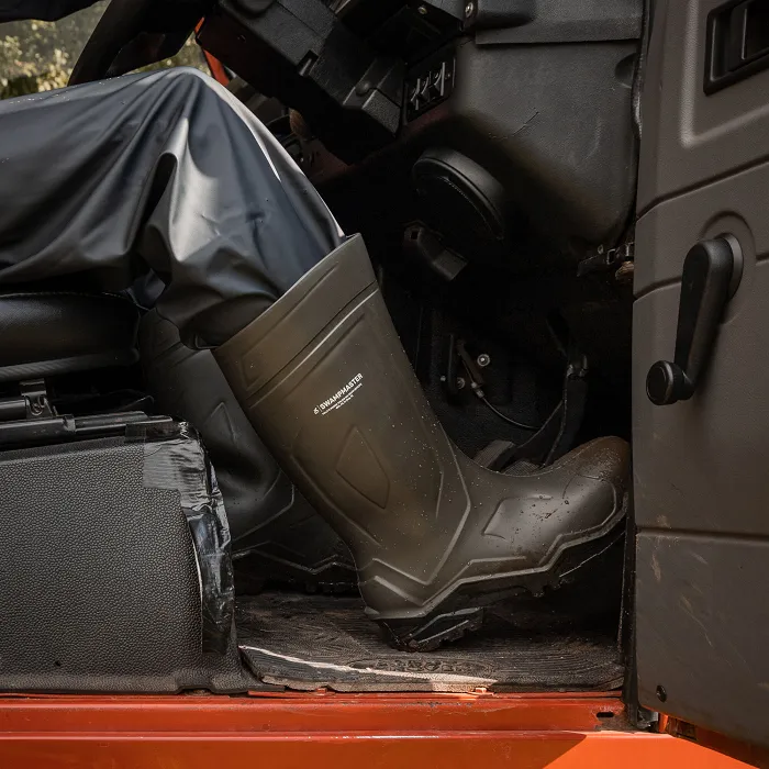 Swampmaster Pro Defender  S5 Safety PU Wellingtons