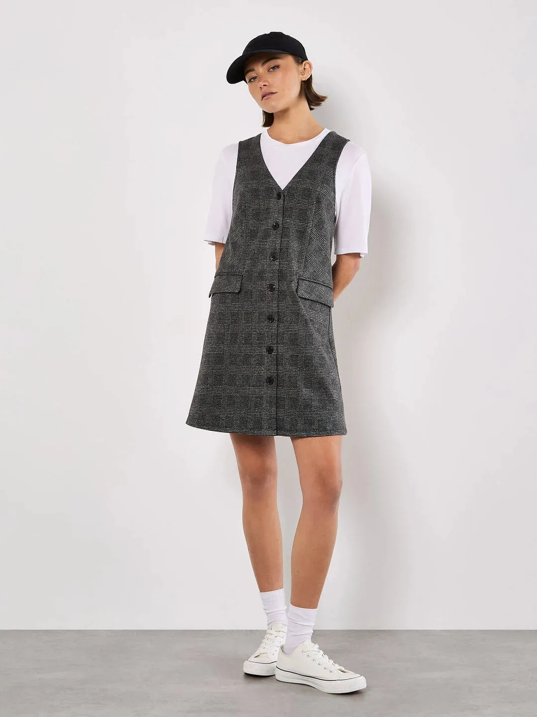 The Catherine Waistcoat Mini Dress