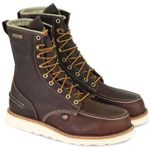 Thorogood Men's USA Made 1957 8" Moc Safety Toe Waterproof Wedge Work Boot 804-3800