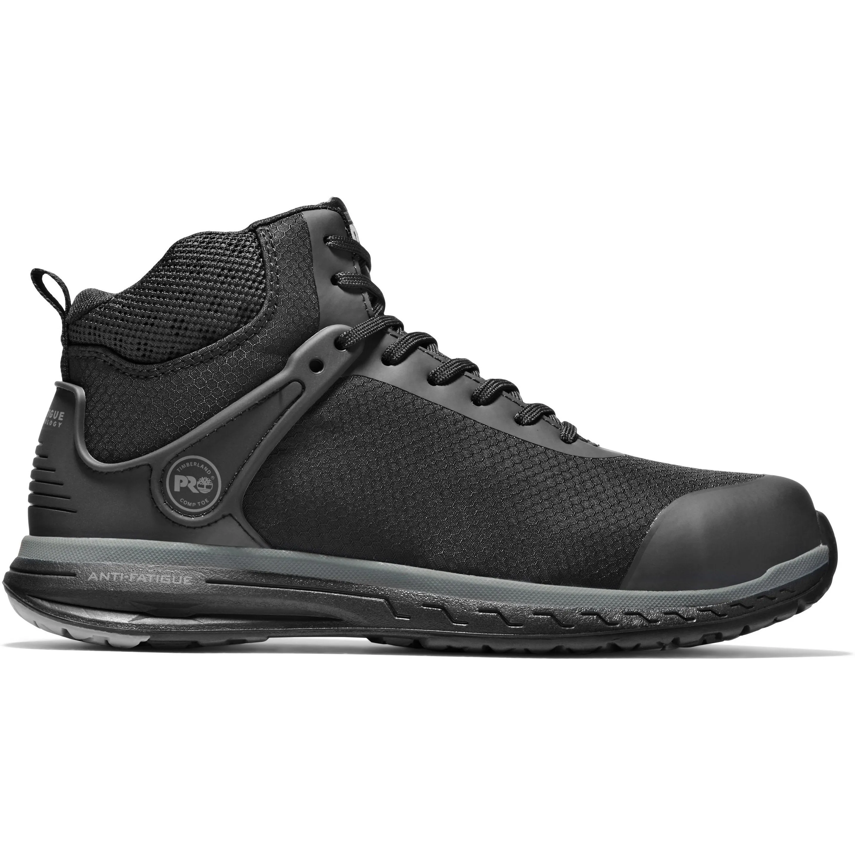 Timberland PRO Drivetrain Composite Toe Work Boots - Men's Black - TB0A1S5M001