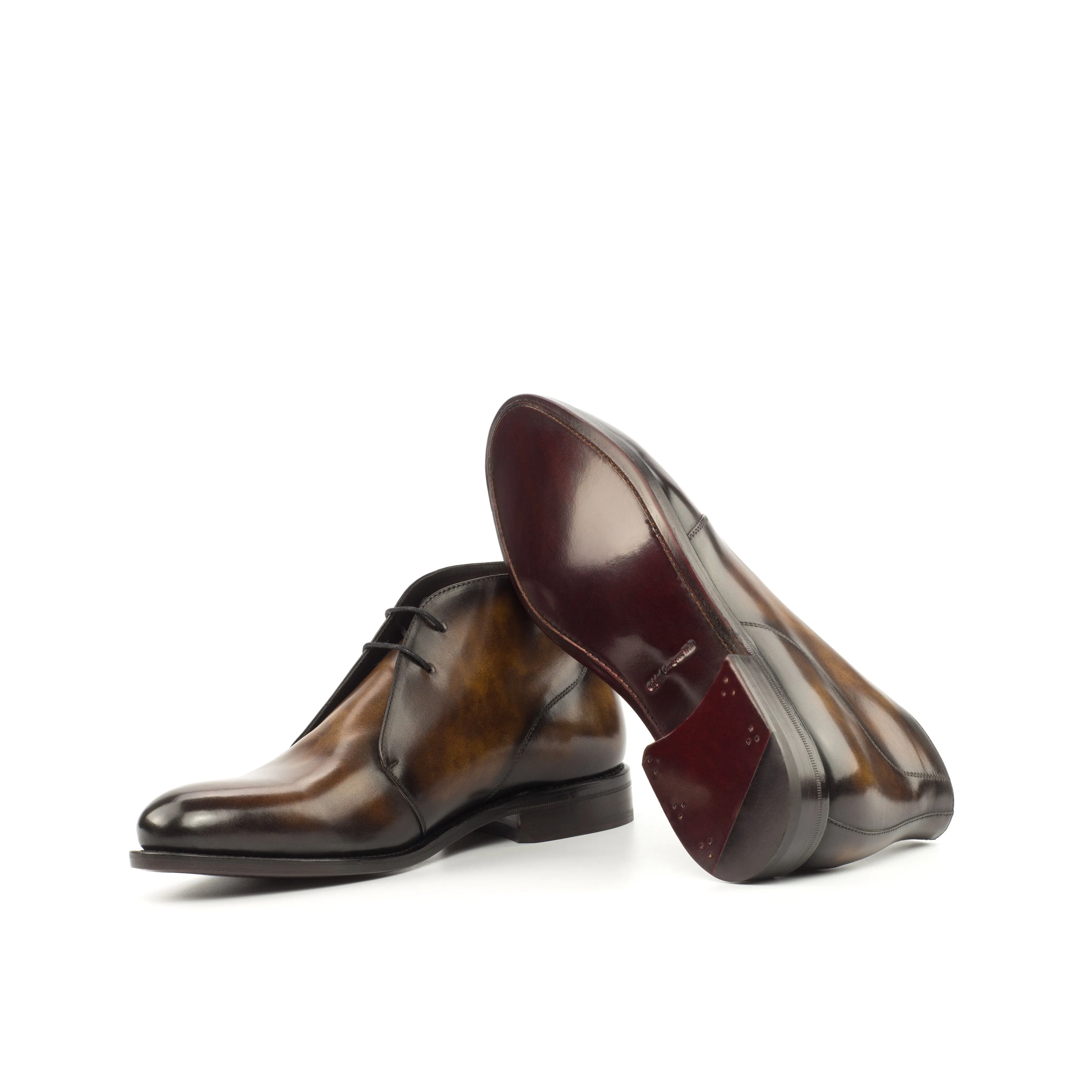 Tobacco Museum Patina Chukka Boots