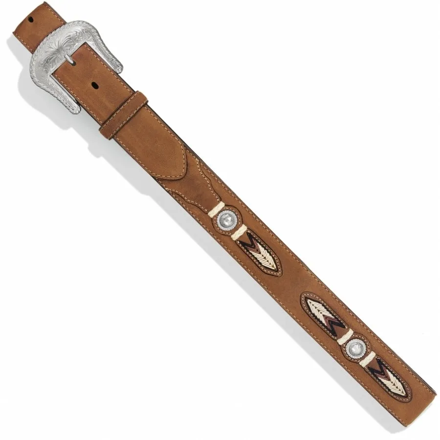 Tony Lama Distressed Brown Sierra Madre Belt for Men