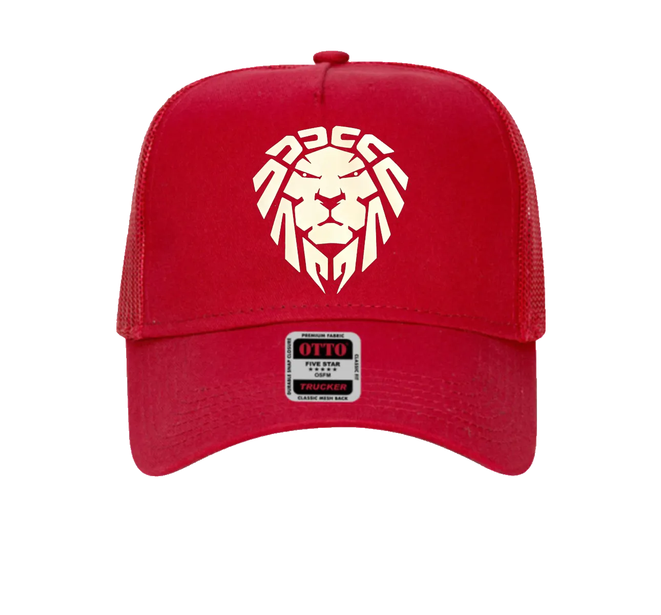 TRUCKER HATS available in multiple colors.