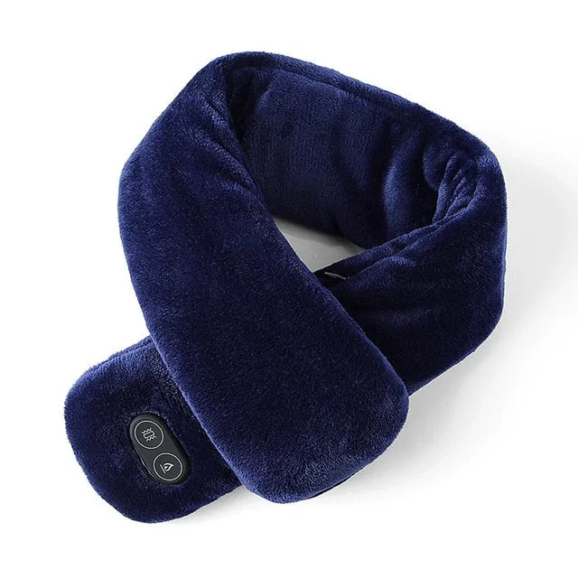 U Shape Electrical Back Neck Shoulder Body Massager Heated Scarf