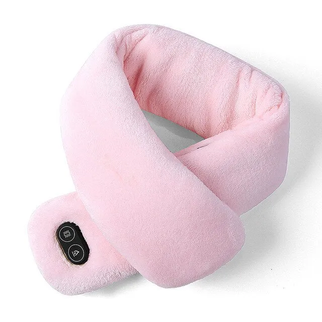 U Shape Electrical Back Neck Shoulder Body Massager Heated Scarf