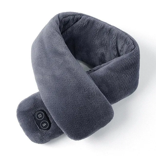 U Shape Electrical Back Neck Shoulder Body Massager Heated Scarf