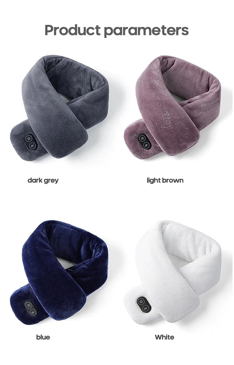 U Shape Electrical Back Neck Shoulder Body Massager Heated Scarf