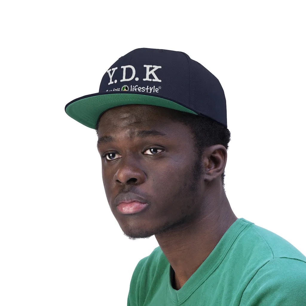 Unisex Flat Bill Hat (YDK)