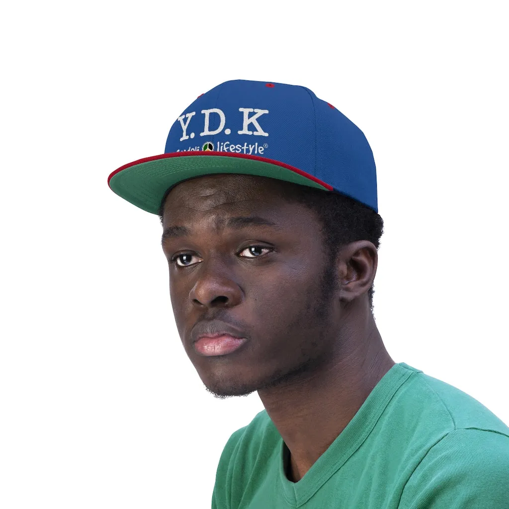 Unisex Flat Bill Hat (YDK)