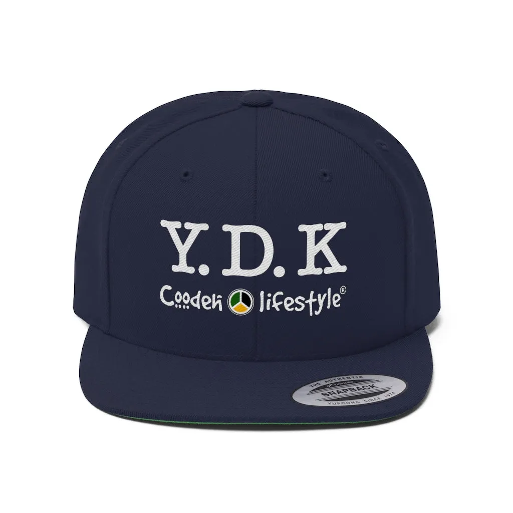 Unisex Flat Bill Hat (YDK)