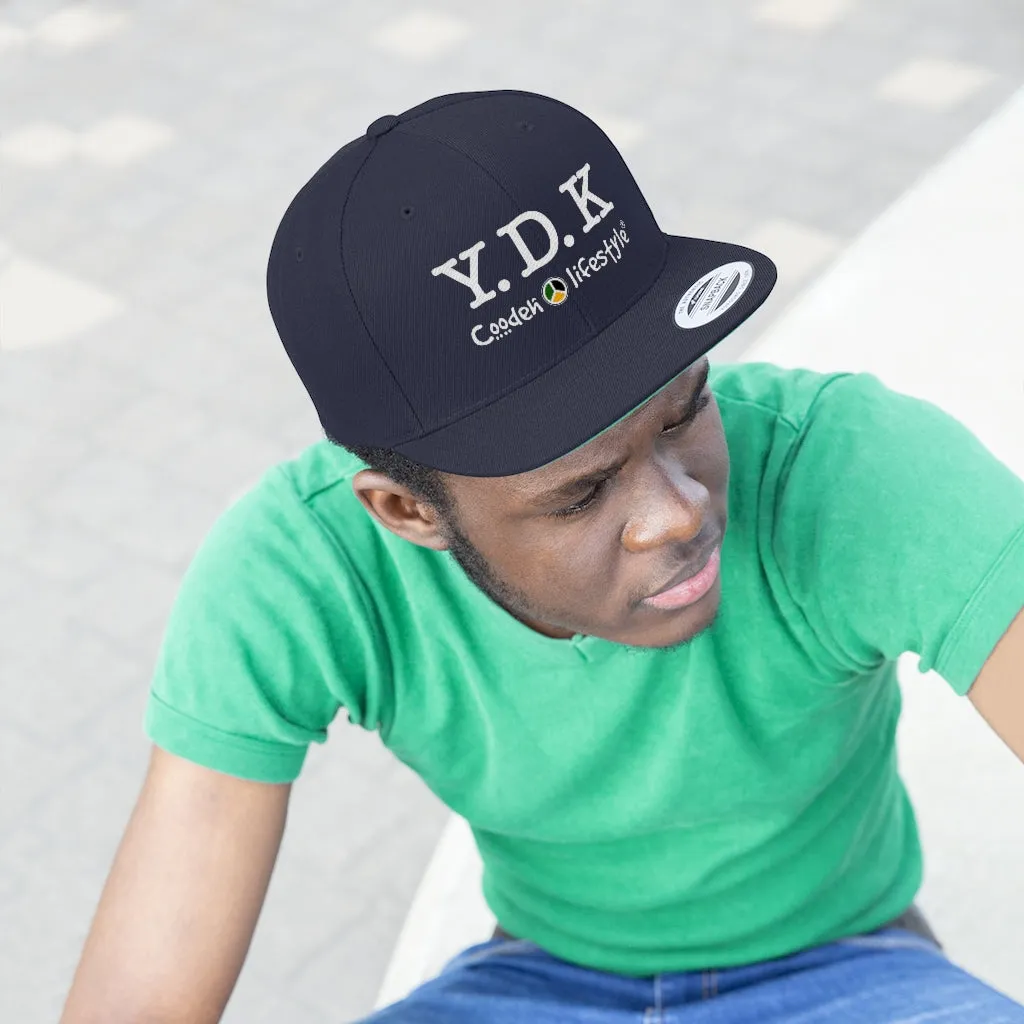 Unisex Flat Bill Hat (YDK)