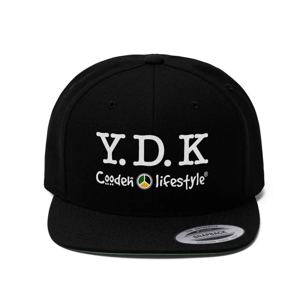 Unisex Flat Bill Hat (YDK)