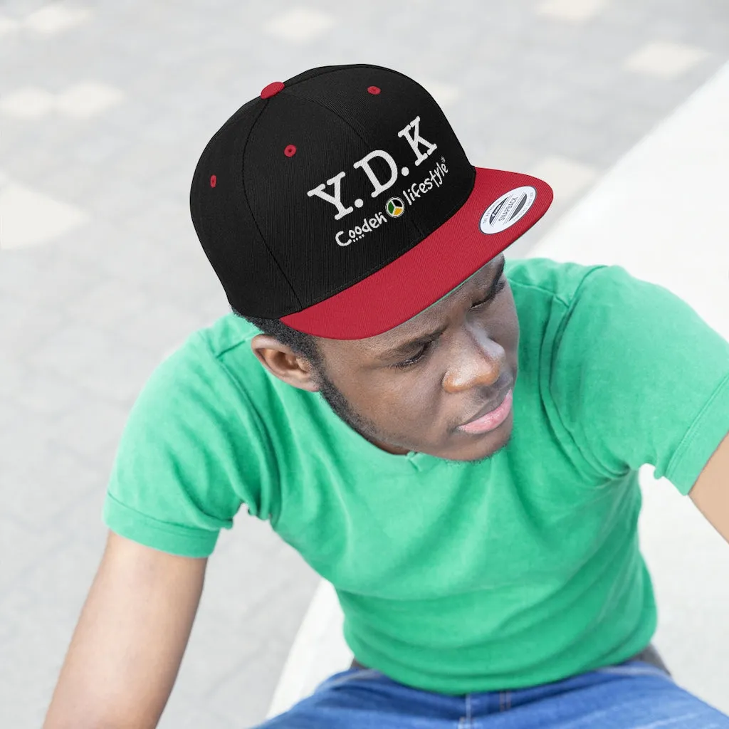Unisex Flat Bill Hat (YDK)