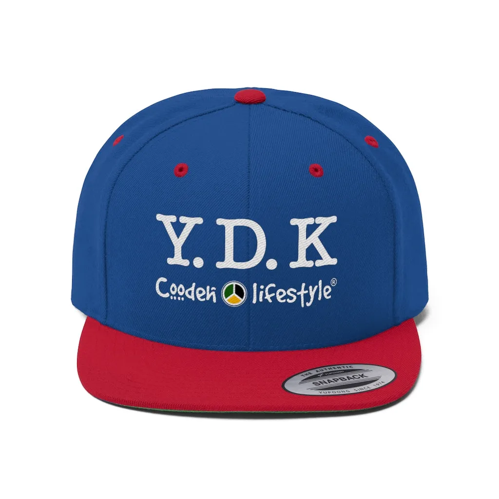 Unisex Flat Bill Hat (YDK)