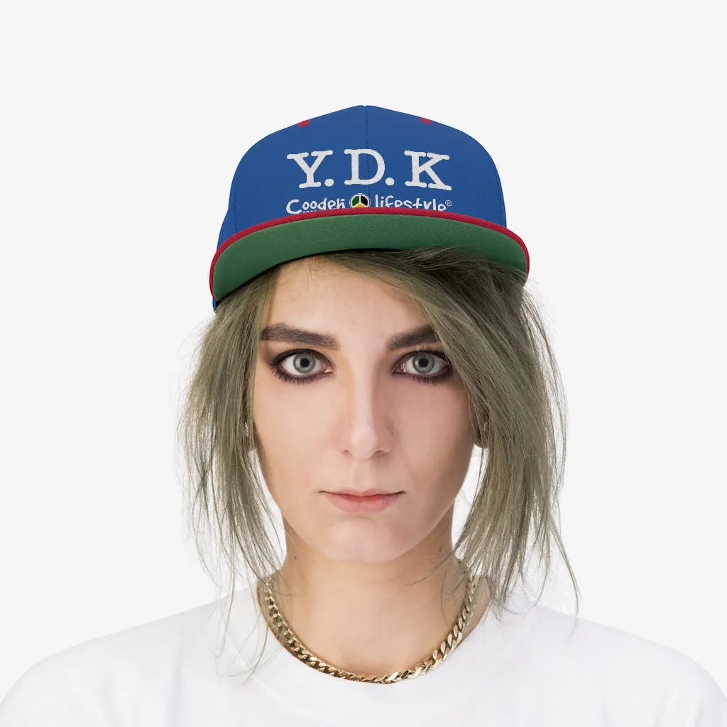 Unisex Flat Bill Hat (YDK)