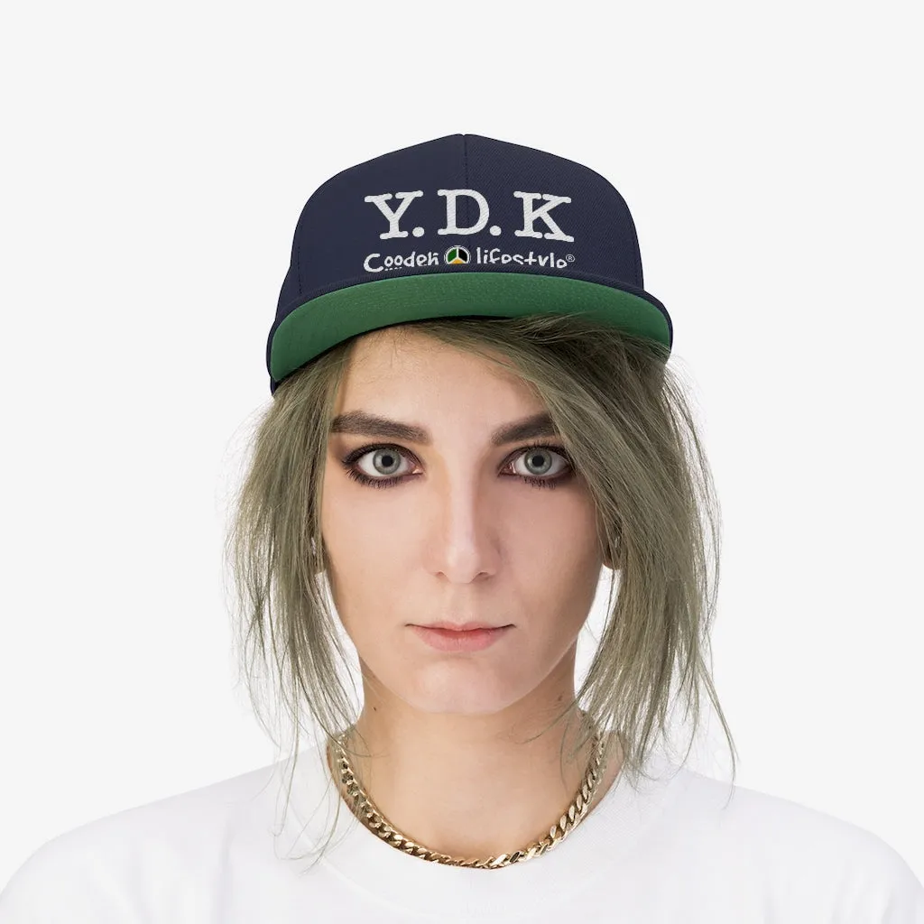 Unisex Flat Bill Hat (YDK)