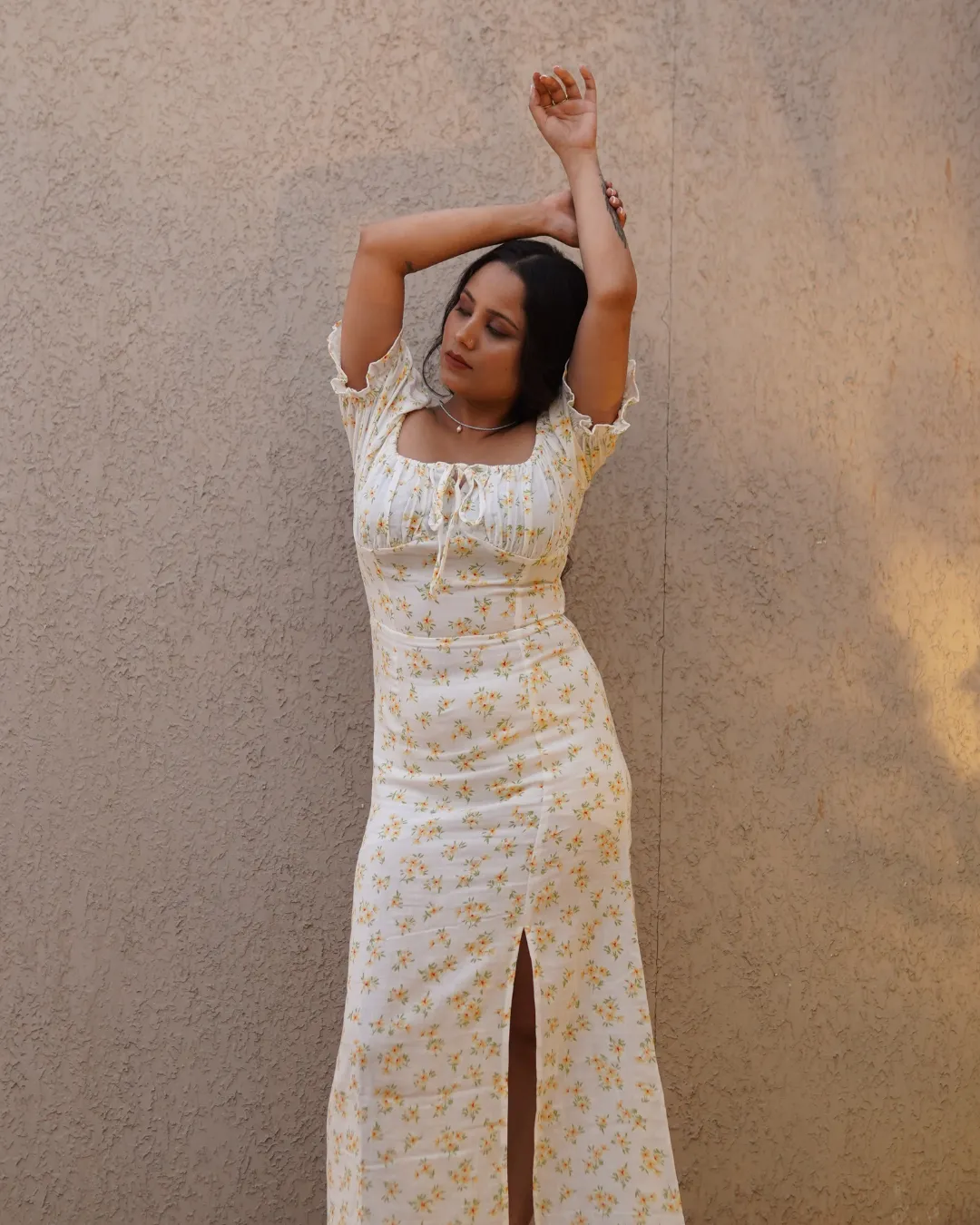 Vanilla Bloom Sundress