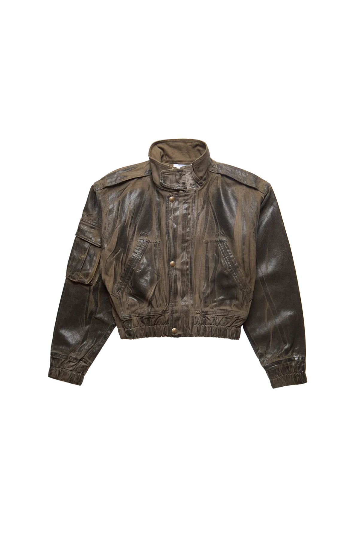 Vaquera Women Painted Workwear Jacket Black