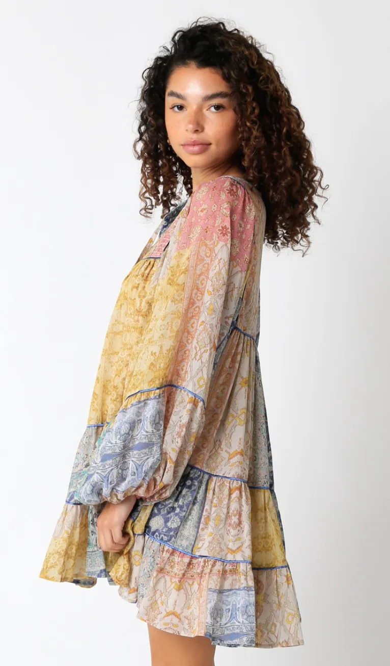 Vintage Patch Work Dress