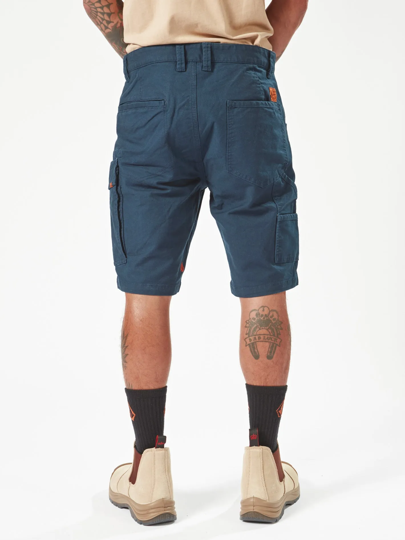 Volcom Workwear Caliper Work Short 20" - Navy