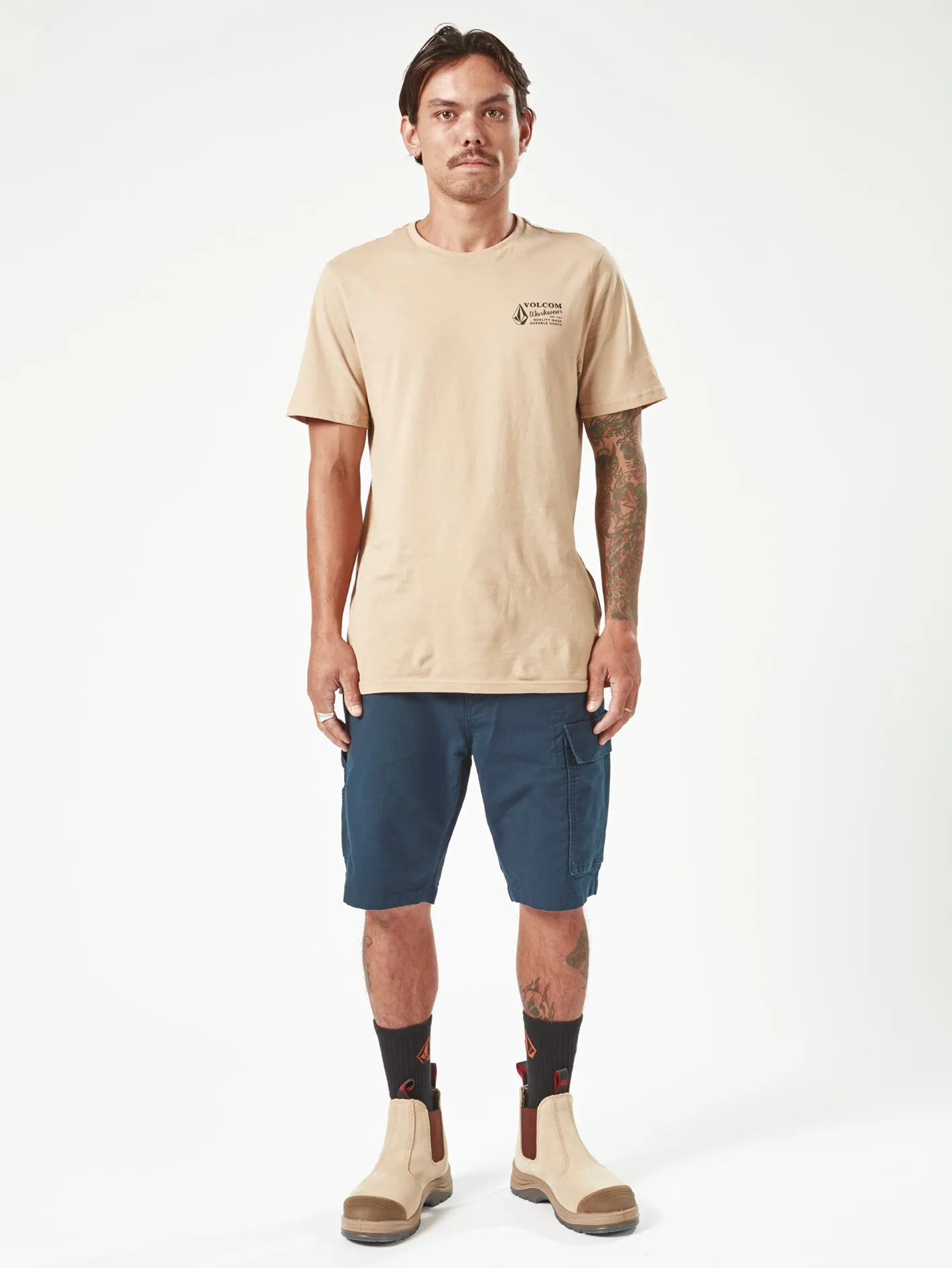 Volcom Workwear Caliper Work Short 20" - Navy