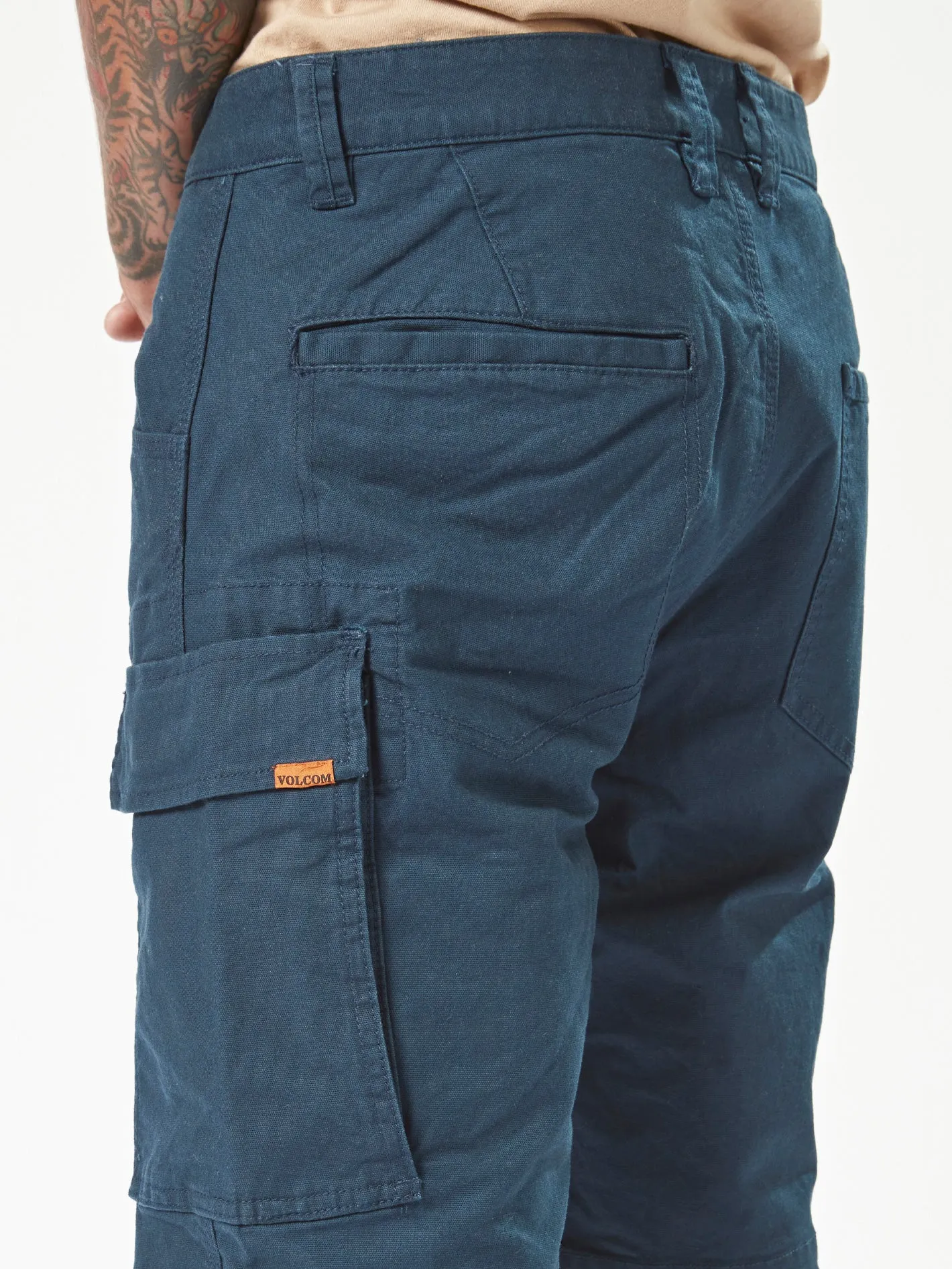 Volcom Workwear Caliper Work Short 20" - Navy