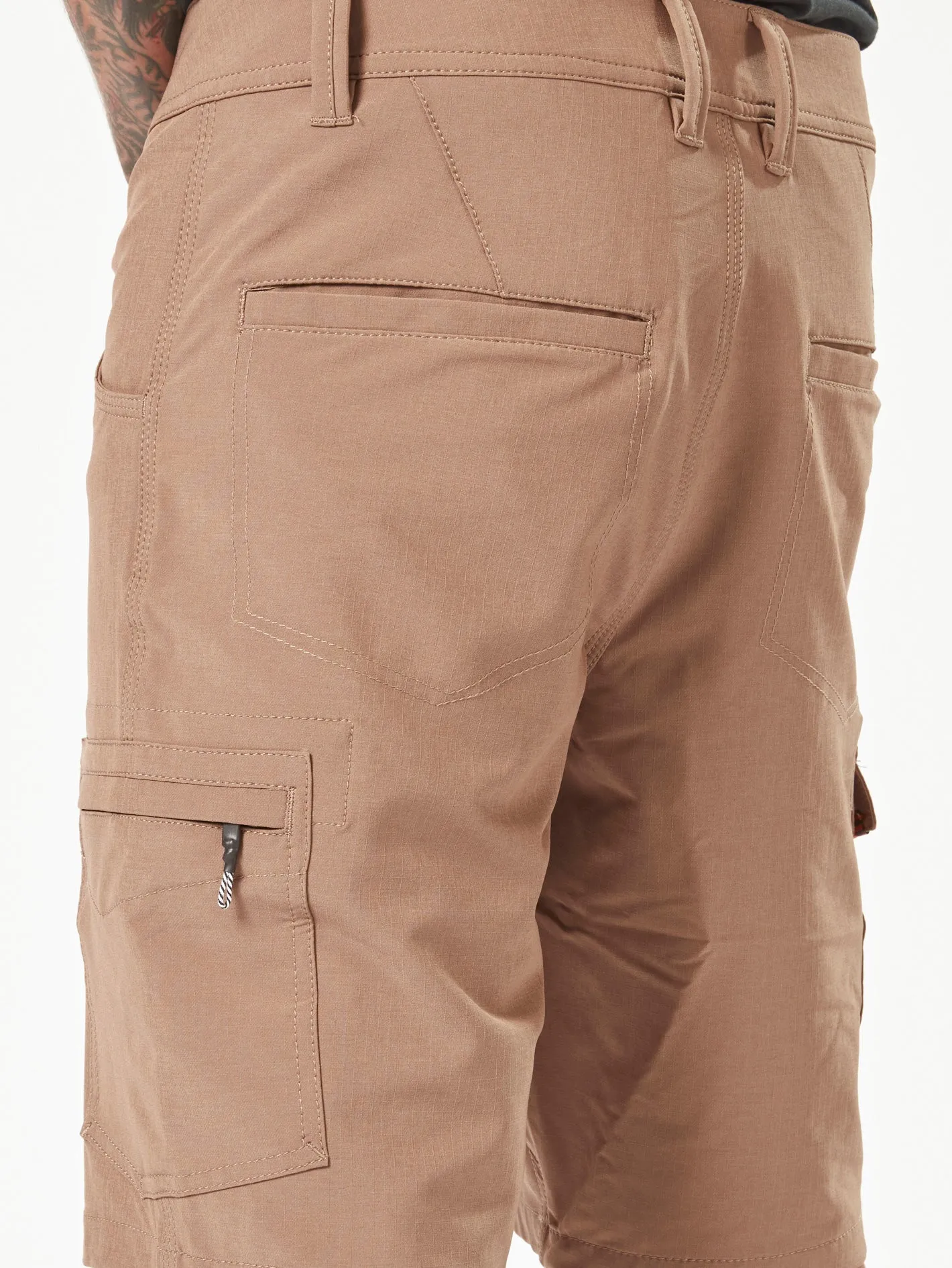 Volcom Workwear Slab Hybrid Short 20" - Brindle