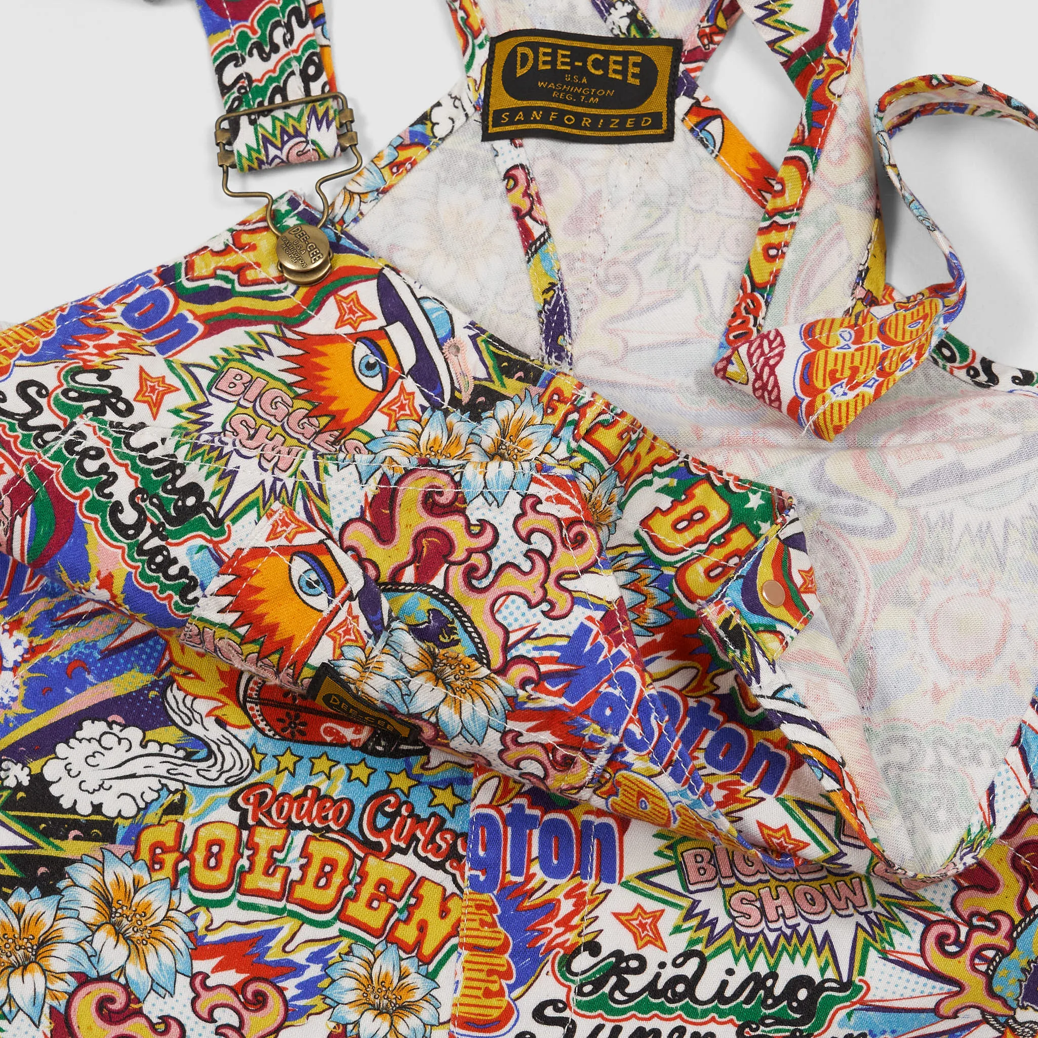 Washington Dee-Cee Ladies Rodeo Printed Bib Overall