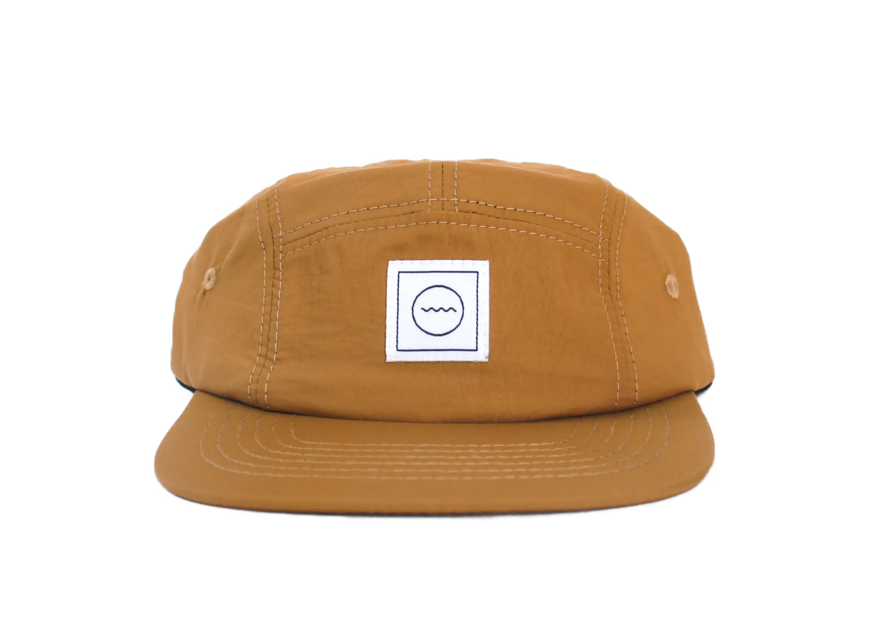 Waterproof Five-Panel Hat in Clay - Size Adult