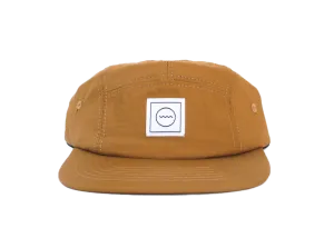 Waterproof Five-Panel Hat in Clay - Size Adult