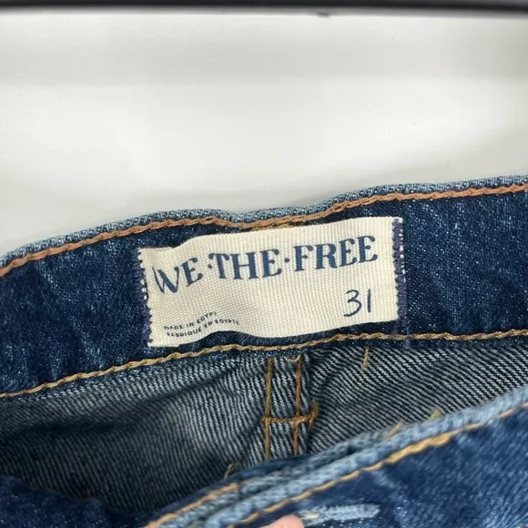 We the Free Tinsley baggy high rise jeans 31 carpenter